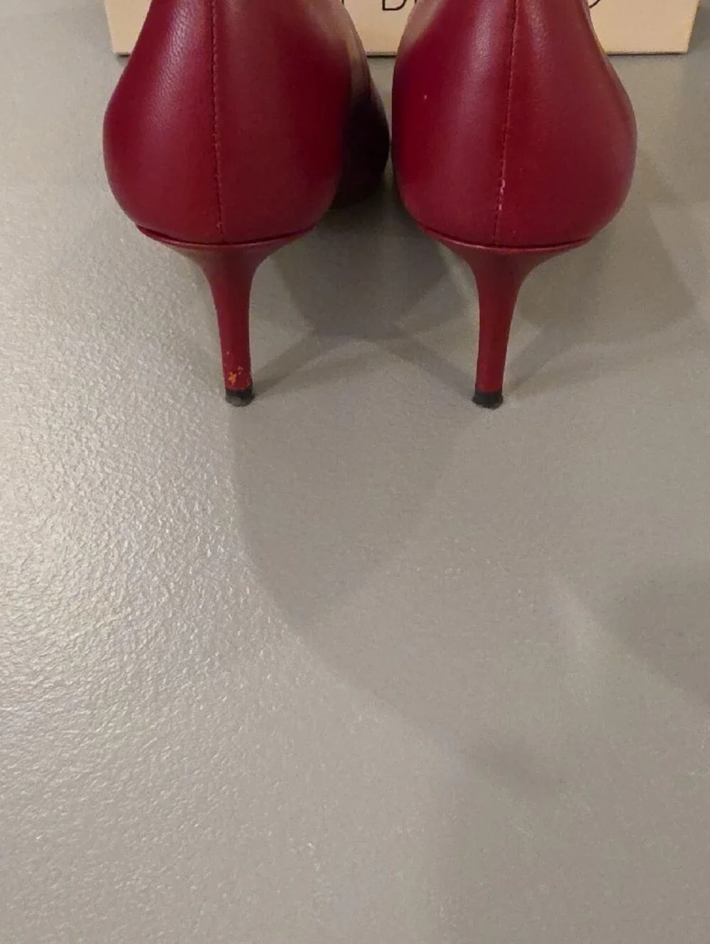 Tony Bianco Women's Bordeaux nappa  Leather Pumps  size 9.5 like new
